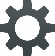 icon gear drawing