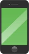 iphone mobile screen drawing