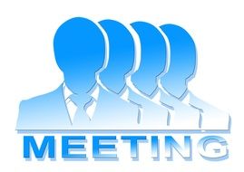 time of meeting as an illustration