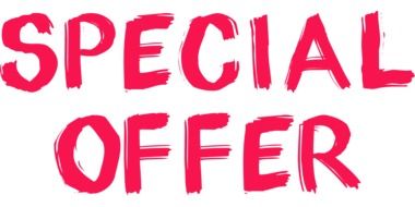 Clipart of special offer sign