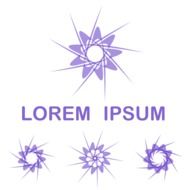 Clipart of purple lorem ipsum logo