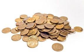 Money in form of gold coins