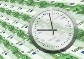 euro money currency drawing