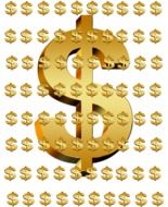 gold dollar drawing