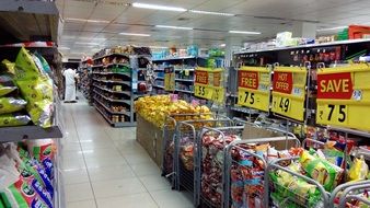 supermarket sales store