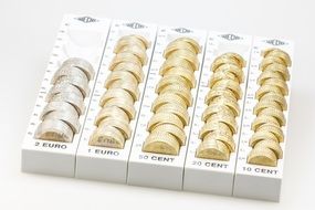 sorted metal money