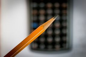 simple pencil closeup