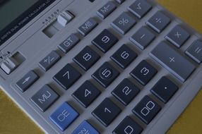 calculation keypad