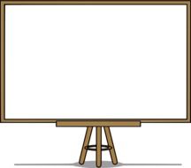 white board blank