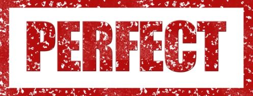 perfect stamp banner drawing