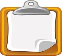 Ä°llustration of clipboard