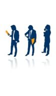 businessmen in a variety of figures