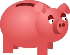 savings box money blank