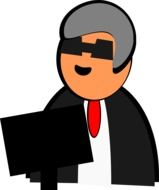 Illustration of teacher