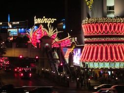 Photo of las vegas Strip at night