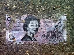 money note drawing