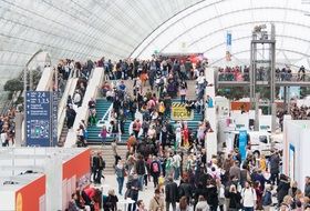 A lot of people in book fair