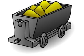 train gold wagon drawing