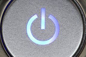 business button close computer drawing