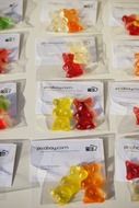 packaged chewing candy gummi bears