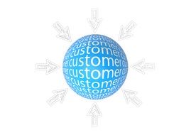 Clipart of arrows and customer ball