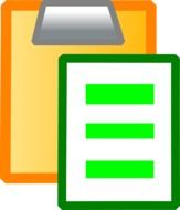 drawn tablet and note