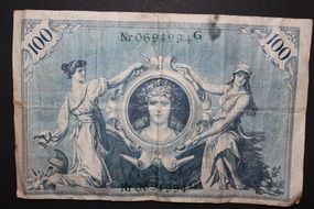 old imperial dollar bill