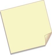 yellow office reminder as an illustration