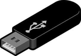 usb disk drawing