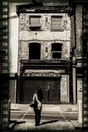 girl in the street