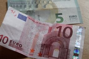 euro currency bills