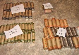 canadian money rolled