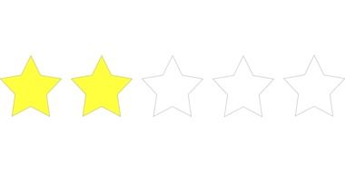 stars on a white background