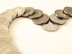 metal coins taxes finance currency