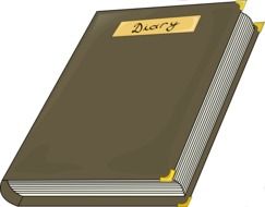 diary hardbound drawing