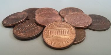 American cents