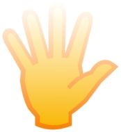 clipart of the hand sign