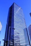 glass skyscraper in Japan