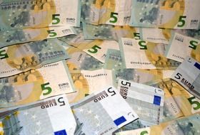 five euro bills