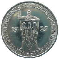 clipart of old reichsmark coin of 1925