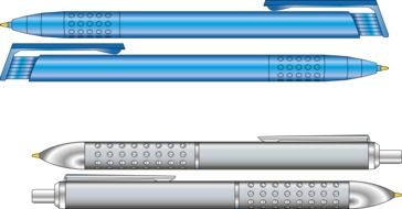 graphic image of designer pencils