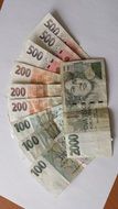 czech koruna banknotes
