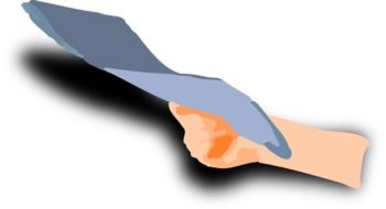 Submit an agreement clipart