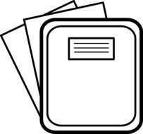 clipboard notes drawing