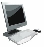 graphic image of the computer