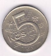 denomination of the coin five