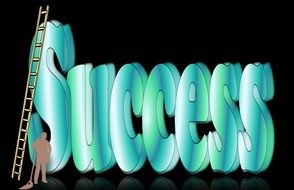 symbolism of the ladder to success