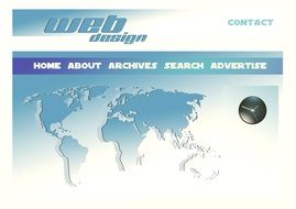 Site's home page
