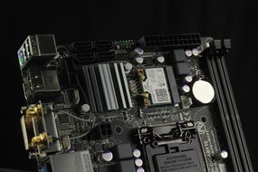 motherboard of a computer