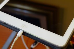 Photo of ipad tablet charging